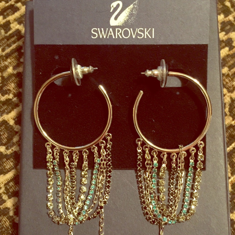Swarovski crystal earrings